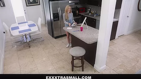 ExxxtraSmall - Pretty Blonde Girl Gets Fucked Hard By BWC