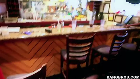 Two babes go bar hopping and dick hunting