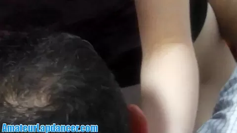 Cute lapdancer does BJ and fucks rough