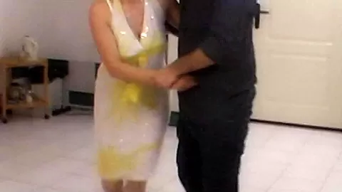 Busty lapdancer gets hard fingering