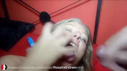 Versaute Hausfrau RosellaExtrem wird krass gebumst