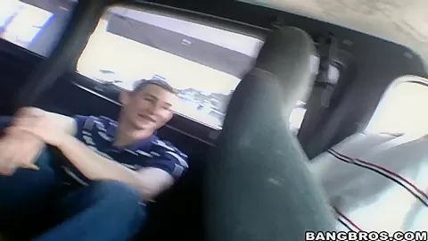 Big Titted Babe Gets Picked Up To Ride The Bang Bus
