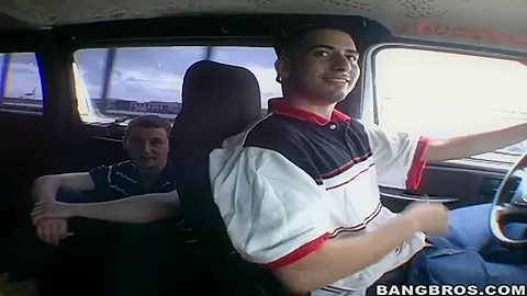 Big Titted Babe Gets Picked Up To Ride The Bang Bus