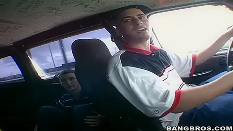 Big Titted Babe Gets Picked Up To Ride The Bang Bus