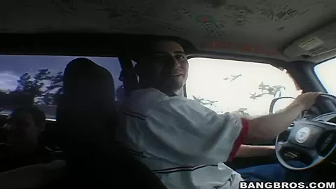 Big Titted Babe Gets Picked Up To Ride The Bang Bus