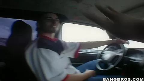 Big Titted Babe Gets Picked Up To Ride The Bang Bus