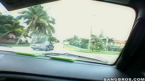 Big Titted Babe Gets Picked Up To Ride The Bang Bus
