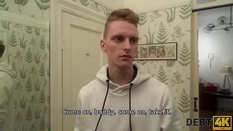 Debt4k. Bitch gets analyzed hard for all debts in front of her boyfriend