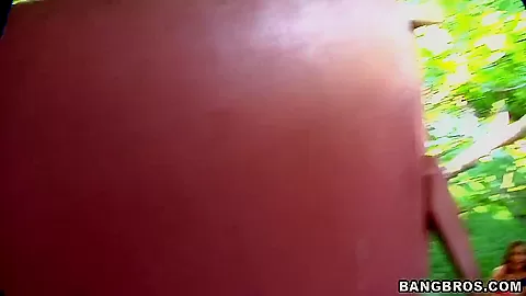 Hot blonde gives a head in house on a tree