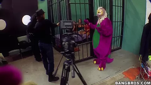 Three nasty chicks are penetrated and assfucked hard