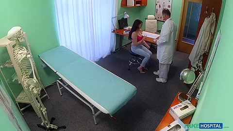 Incredible pornstar in Fabulous Brunette, Medical sex movie