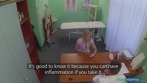 Amazing pornstar in Incredible Blonde, Medical xxx video
