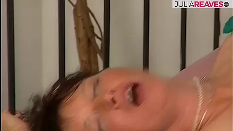 Milf gets tight ass fingerfucked while huge dick thrust her cunt