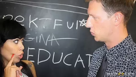 New teacher had a very tough first day in class today he tells Miss. Presley after class