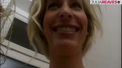 Blonde bitsch caught with dildo during lunch break