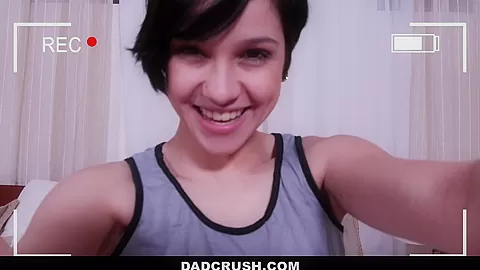 DadCrush - Hot teen 18+ Strip-Teases For Step-Dad