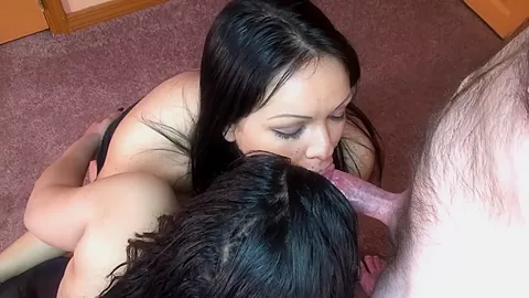 Latinas love white cock