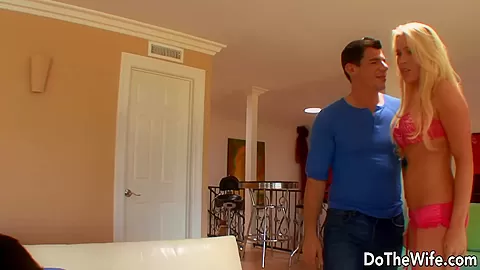 Older Cuck Cant Satisfy Wife Jamie Applegate so He Watches Instead