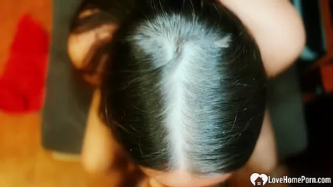 Sexy woman begs for his huge cock