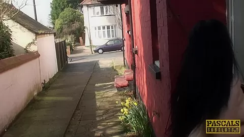 Busty british nudist shares kinky secrets