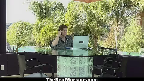 TheRealWorkout - Hot Milf Fucks Fitness Client