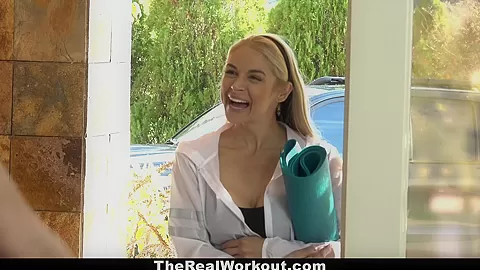 TheRealWorkout - Hot Milf Fucks Fitness Client