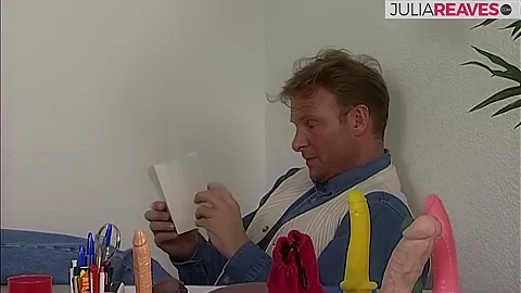 Hot milf gets both holes fucked with big dildos