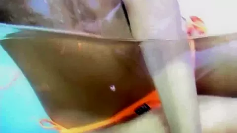 Solo teen 18+ pleasures her pussy