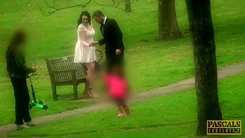 Posh british skank doggystyled after messy bj