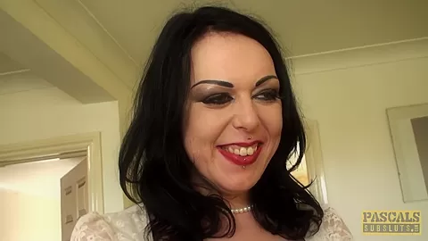 Posh british skank doggystyled after messy bj