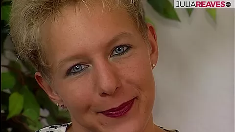 Dildo Saleswoman Masturbates with Dildos