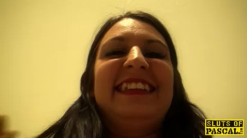Filthy uk skank rubbing her clit until orgasm