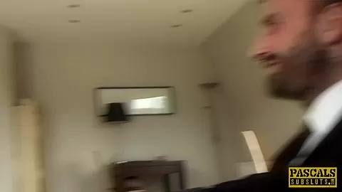 Bigtitted british sub pounded hard and rough