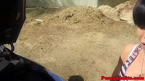 Dominated slut fucked aggressively