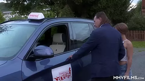 Young German Driving Learner