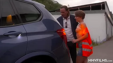 Young German Driving Learner