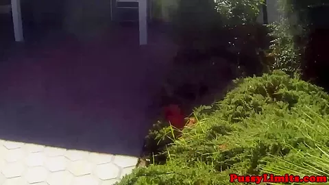 Brutally pounded bigtit skanks gags on cock
