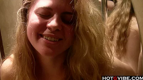 Hot lesbians using toys on each other