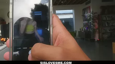 SisLovesMe - Blonde Step-Sis Caught Sneaking Out