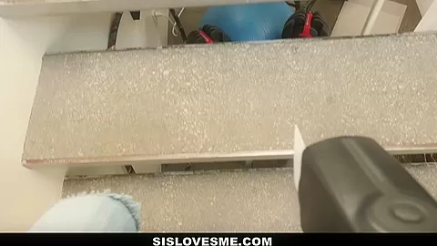 SisLovesMe - Blonde Step-Sis Caught Sneaking Out