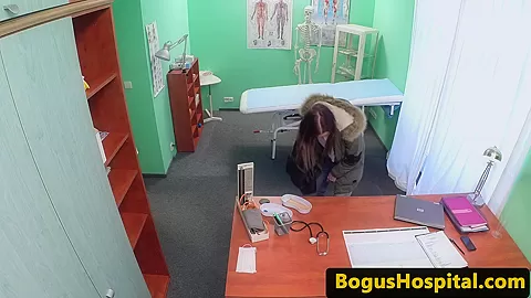 Euro sucks doctor in office after fucking