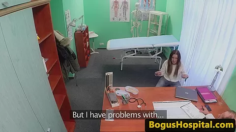 Euro sucks doctor in office after fucking