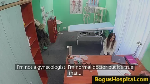 Euro sucks doctor in office after fucking