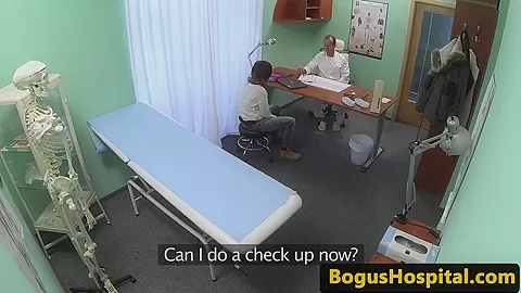 Euro sucks doctor in office after fucking