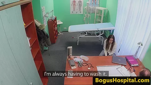 Euro sucks doctor in office after fucking