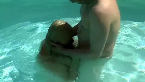 Fuck with Busty Hot Woman in Swimming Pool