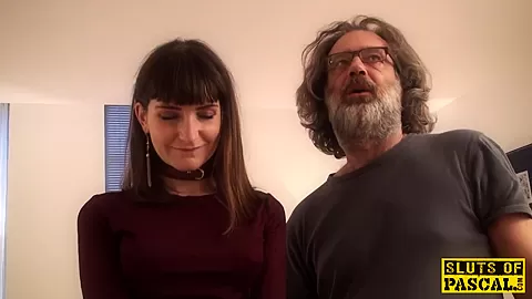 Cumdrinking british sub learns discipline