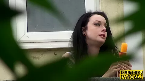Cumdrinking brit subject being slapped