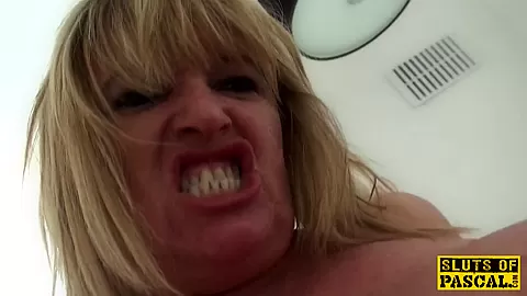 Humiliated uk granny submits to maledom