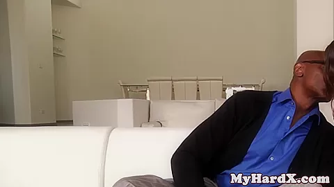 Young beauty assfucked by black stepdad